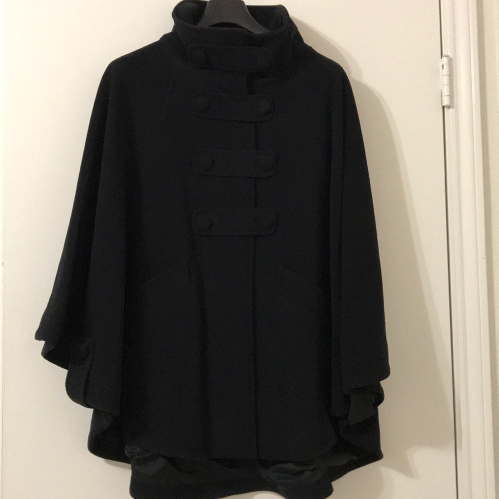 Great Plains wool and Cashmere cape